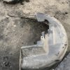 Pare boue arriere droit PEUGEOT 3008 2 PHASE 1 Diesel image 1