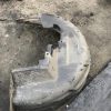 Pare boue arriere droit PEUGEOT 3008 2 PHASE 1 Diesel image 2