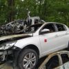 Pare boue arriere droit PEUGEOT 308 2 PHASE 1 Essence image 4