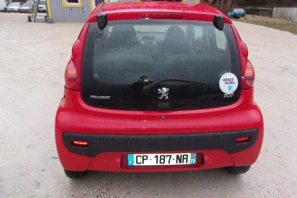 Pare choc arriere PEUGEOT 107 PHASE 1 ESS image 6