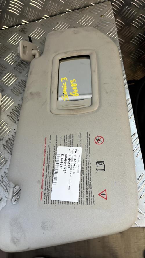 Pare soleil droit RENAULT SCENIC 3 PHASE 3 Diesel image 1