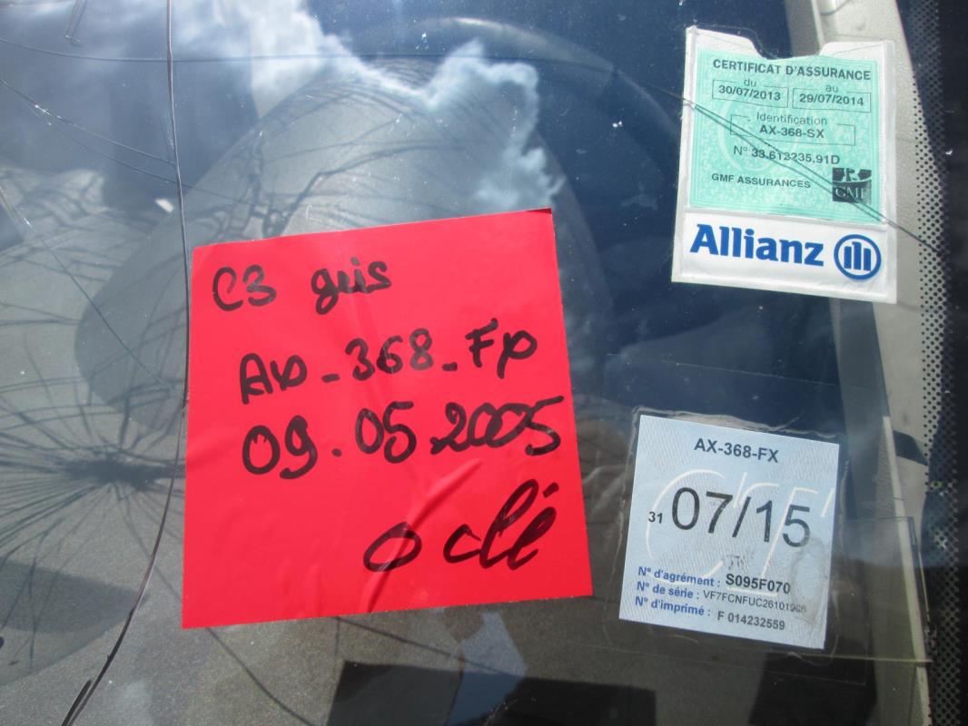 Leve vitre electrique avant droit CITROEN C3 1 PHASE 1 ESS image 3