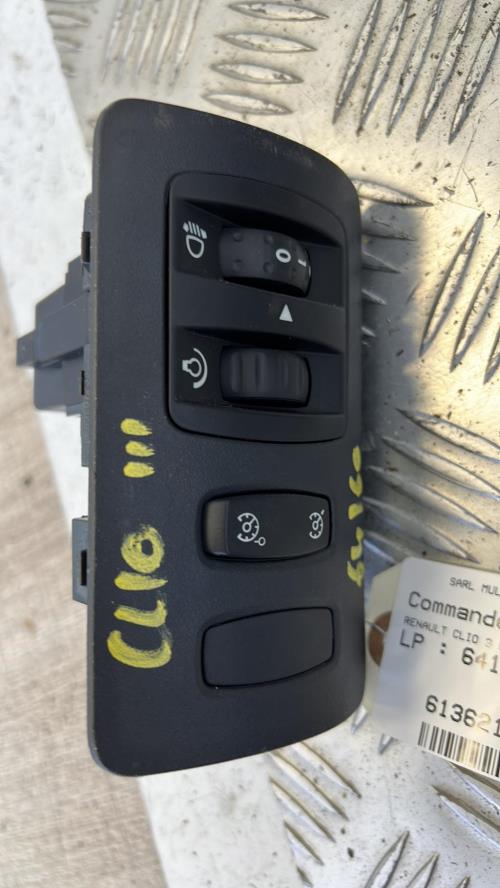 Commande de reglage hauteur de phare RENAULT CLIO 3 PHASE 1 BREAK Diesel image 1