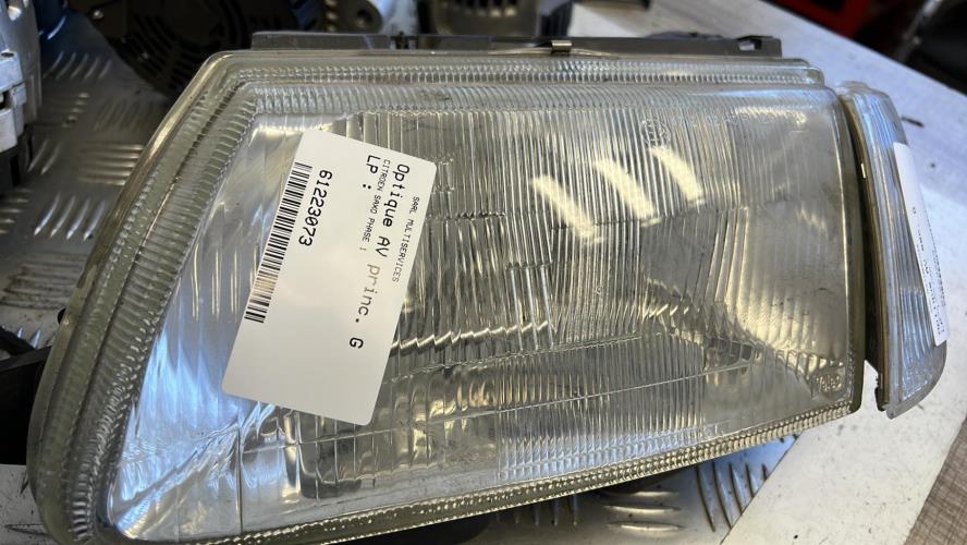 Optique avant principal gauche (feux)(phare) CITROEN SAXO PHASE 1 image 1