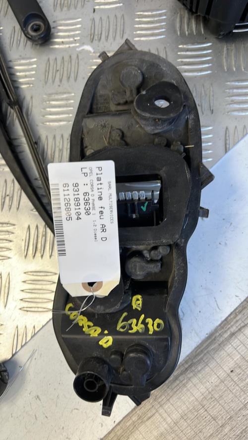 Platine feu arriere droit OPEL CORSA D PHASE 1 Diesel image 1