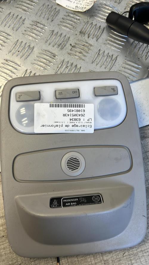 Eclairage de plafonnier RENAULT CLIO 4 PHASE 1 Diesel image 1