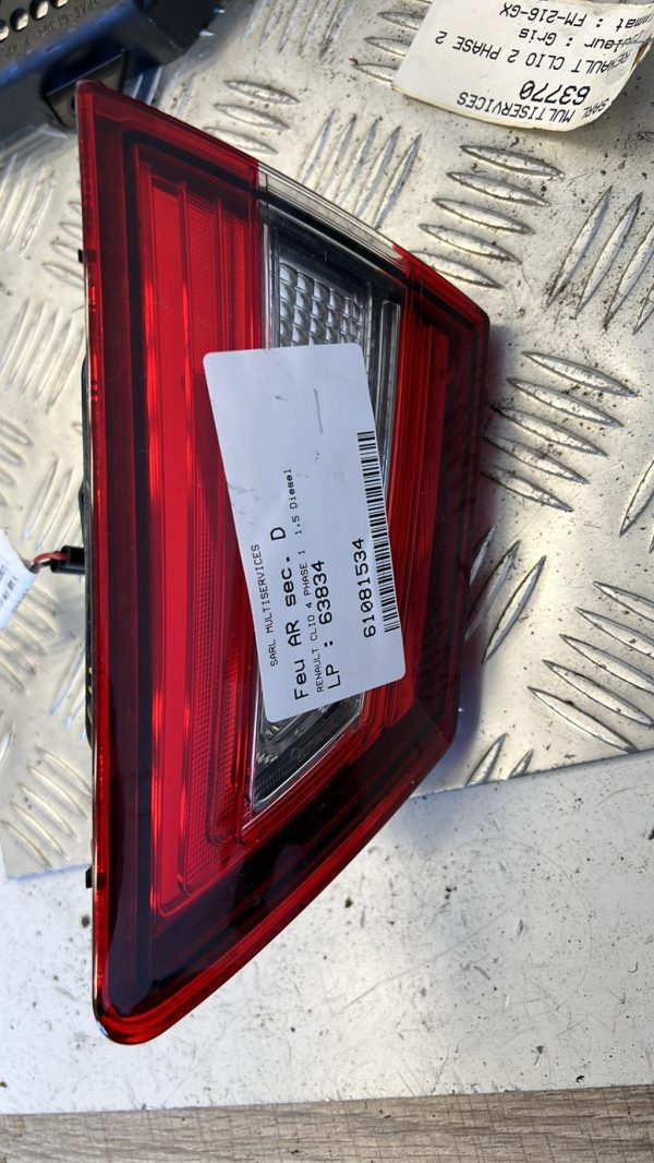 Feu arriere secondaire droit (feux) RENAULT CLIO 4 PHASE 1 Diesel image 1