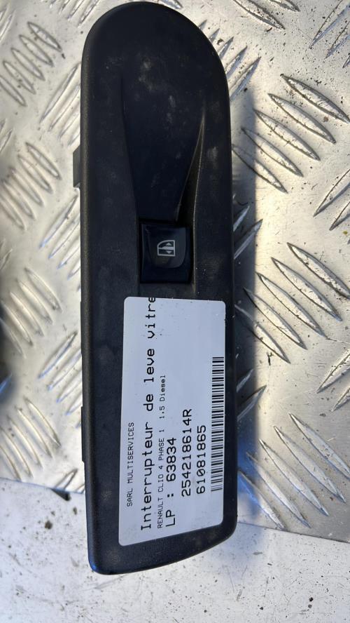 Interrupteur de leve vitre avant droit RENAULT CLIO 4 PHASE 1 Diesel image 1
