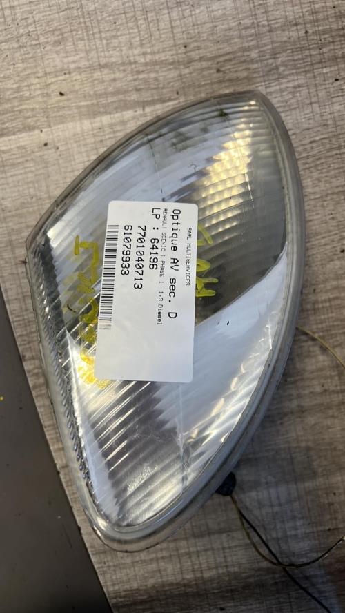 Optique avant secondaire droit (feux)(clignotant) RENAULT SCENIC 1 PHASE 1 Diesel image 1