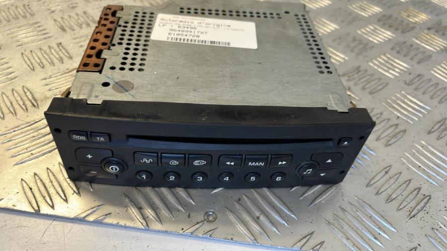 Autoradio d'origine PEUGEOT 206 PHASE 1 Essence image 1