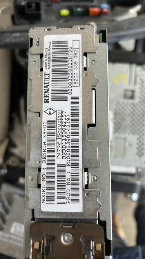 Autoradio d'origine RENAULT MODUS PHASE 1 Essence image 2