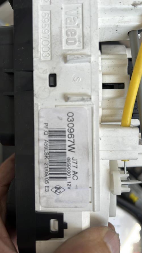 Commande chauffage RENAULT MODUS PHASE 1 Essence image 2