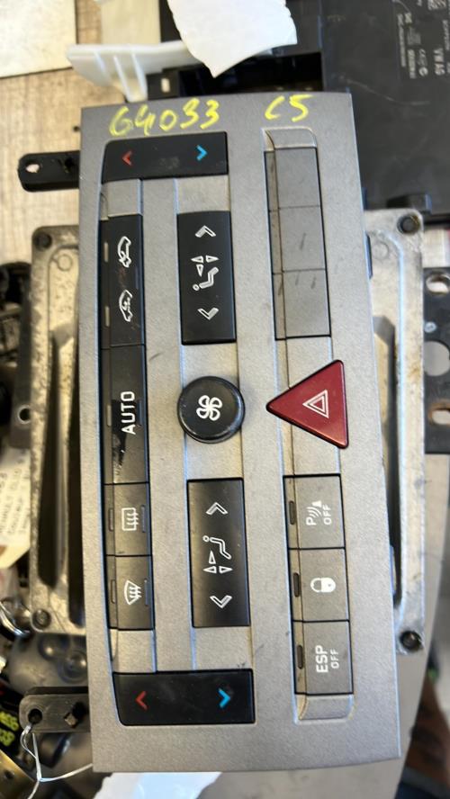Commande chauffage CITROEN C5 1 PHASE 2 Diesel image 1