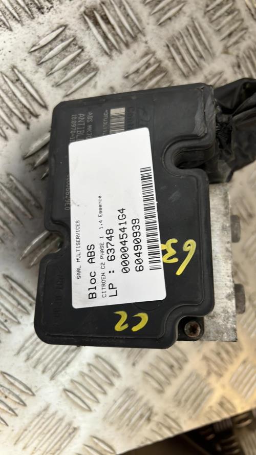 Bloc ABS (freins anti-blocage) CITROEN C2 PHASE 1 Essence image 1