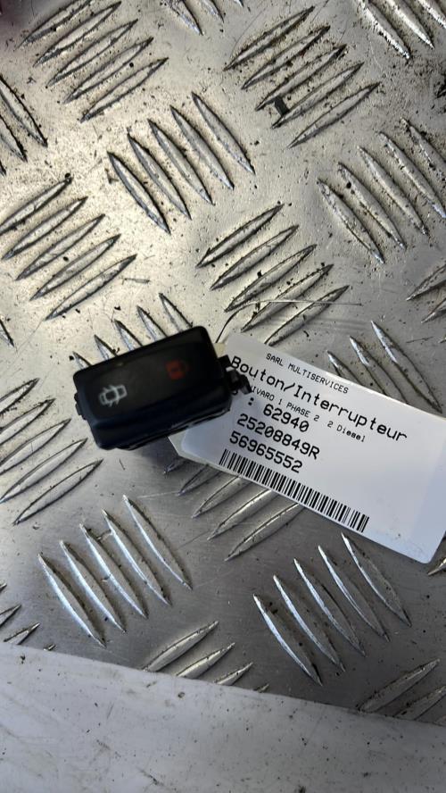 Bouton/Interrupteur OPEL VIVARO 1 PHASE 2 Diesel image 1