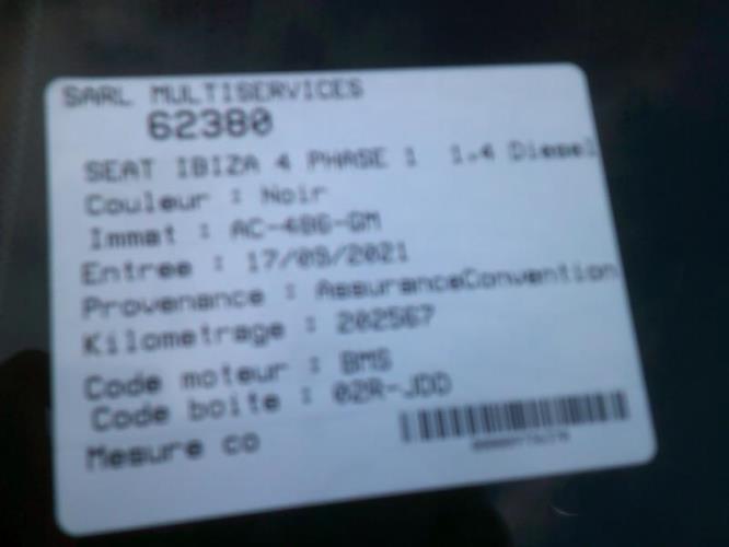 Calculateur SEAT IBIZA 4 PHASE 1 COUPE Diesel image 6