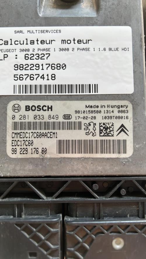 Kit de demarrage PEUGEOT 3008 2 PHASE 1 Diesel image 2