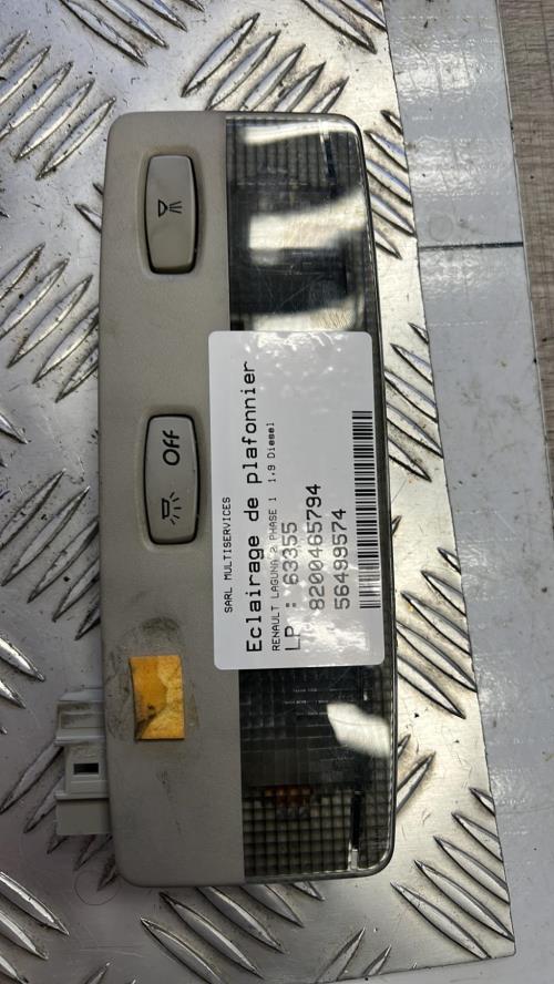 Eclairage de plafonnier RENAULT LAGUNA 2 PHASE 1 Diesel image 1