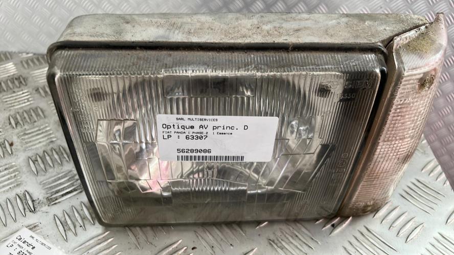 Optique avant principal droit (feux)(phare) FIAT PANDA 1 PHASE 2 Essence image 1