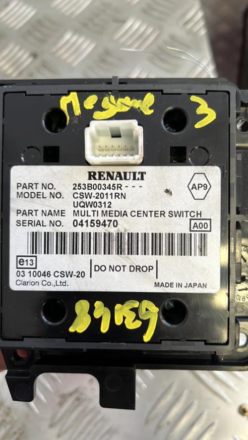 Commande GPS RENAULT MEGANE 3 PHASE 1 Diesel image 2