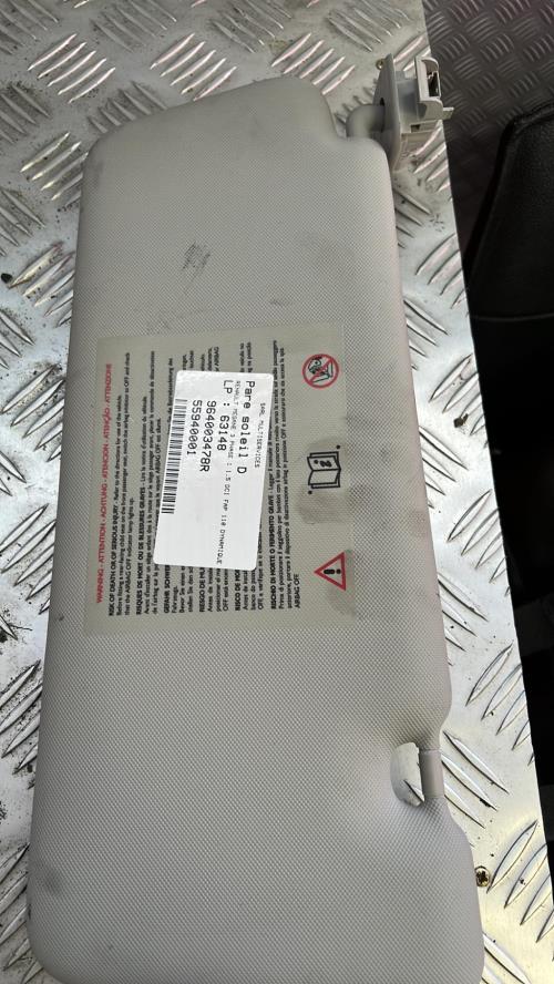 Pare soleil droit RENAULT MEGANE 3 PHASE 1 Diesel image 1