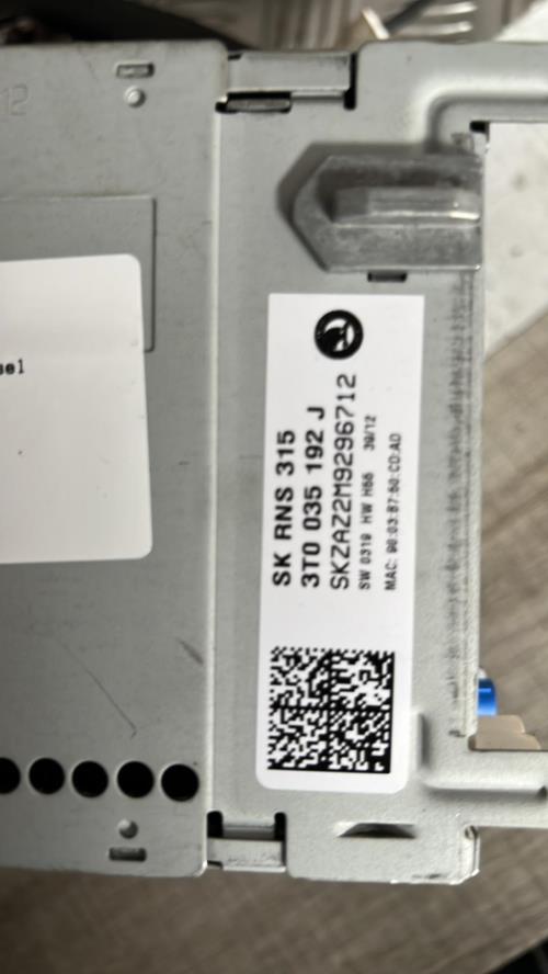 Autoradio d'origine SKODA OCTAVIA 2 PHASE 2 BREAK Diesel image 2