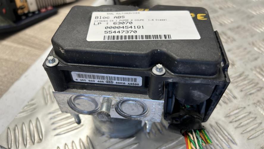 Bloc ABS (freins anti-blocage) CITROEN C4 1 PHASE 2 COUPE Diesel image 1