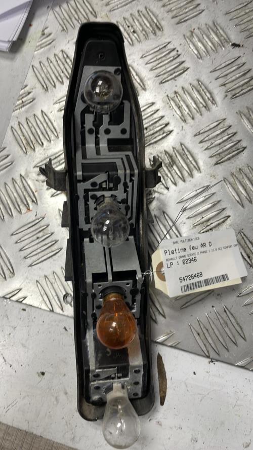 Platine feu arriere droit RENAULT GRAND SCENIC 2 PHASE 1 Diesel image 1
