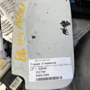 Trappe d'essence PEUGEOT PARTNER 2 PHASE 3 Diesel image 1