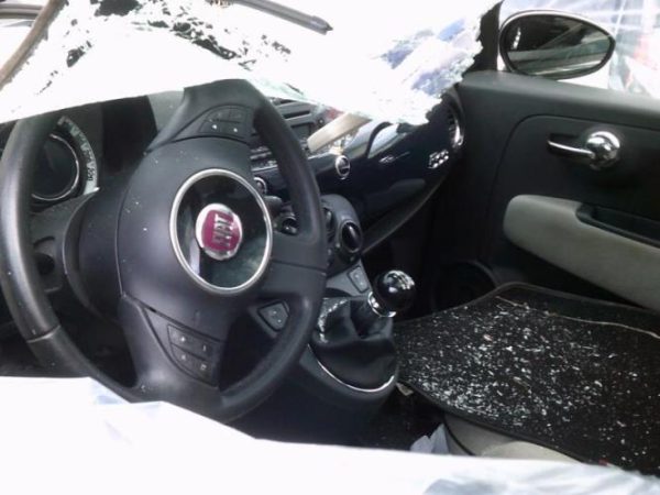 Air bag conducteur FIAT 500 2 PHASE 1 Essence image 6