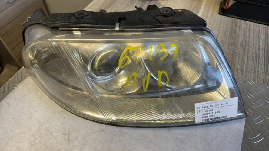 Optique avant principal droit (feux)(phare) VOLKSWAGEN PASSAT 4 PHASE 2 Diesel image 2
