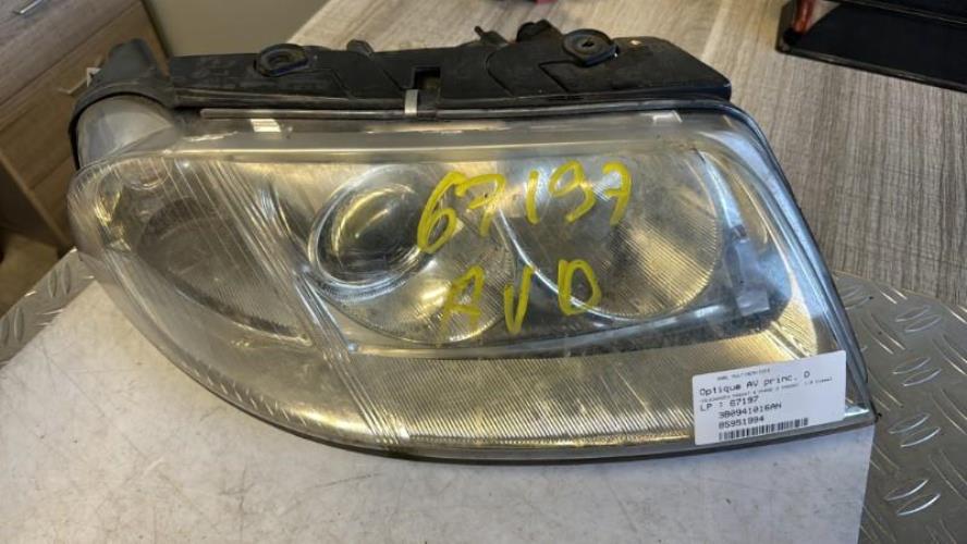 Optique avant principal droit (feux)(phare) VOLKSWAGEN PASSAT 4 PHASE 2 Diesel image 3