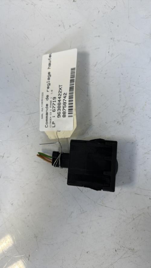 Commande de reglage hauteur de phare CITROEN C3 1 PHASE 1 image 1