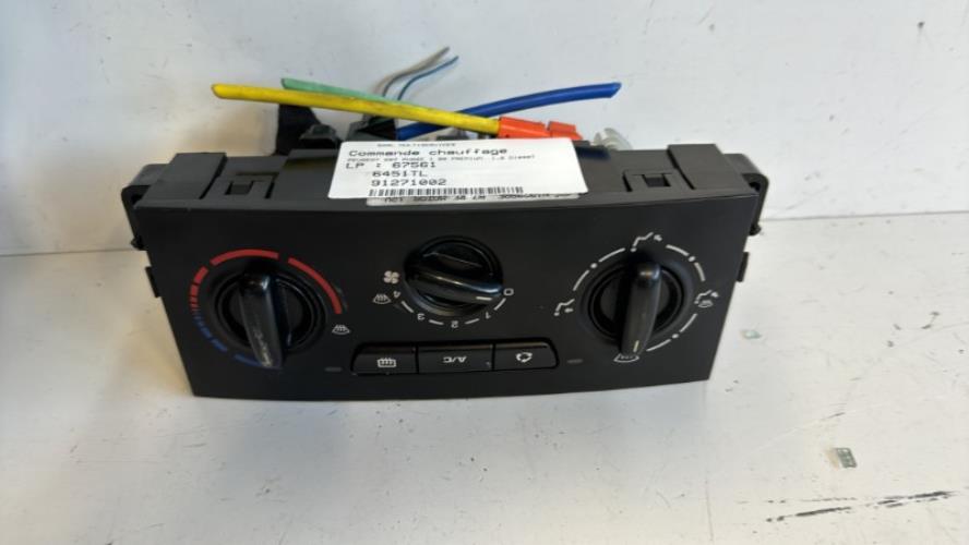 Commande chauffage PEUGEOT 207 PHASE 1 Diesel image 2
