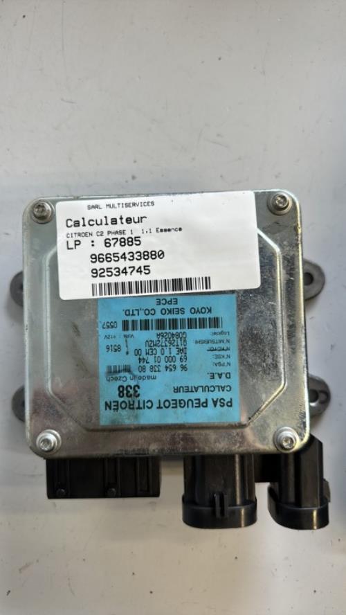 Calculateur CITROEN C2 PHASE 1 Essence image 2