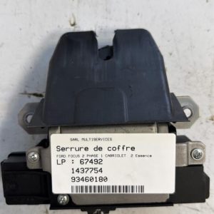 Serrure de coffre FORD FOCUS 2 PHASE 1 CABRIOLET Essence image 1