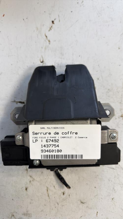 Serrure de coffre FORD FOCUS 2 PHASE 1 CABRIOLET Essence image 1