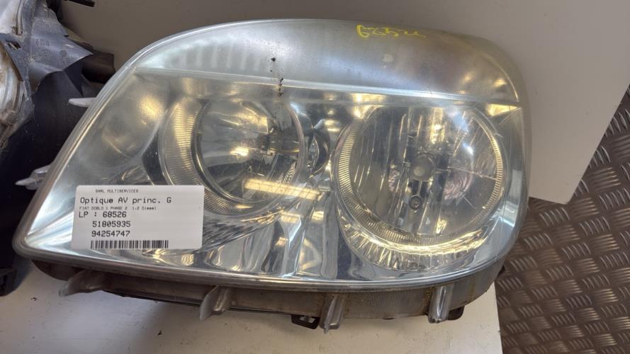Optique avant principal gauche (feux)(phare) FIAT DOBLO 1 PHASE 2 Diesel image 2