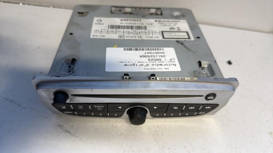 Autoradio d'origine RENAULT GRAND SCENIC 3 PHASE 1 Diesel image 3