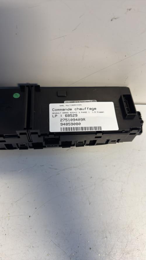 Commande chauffage RENAULT GRAND SCENIC 3 PHASE 1 Diesel image 2