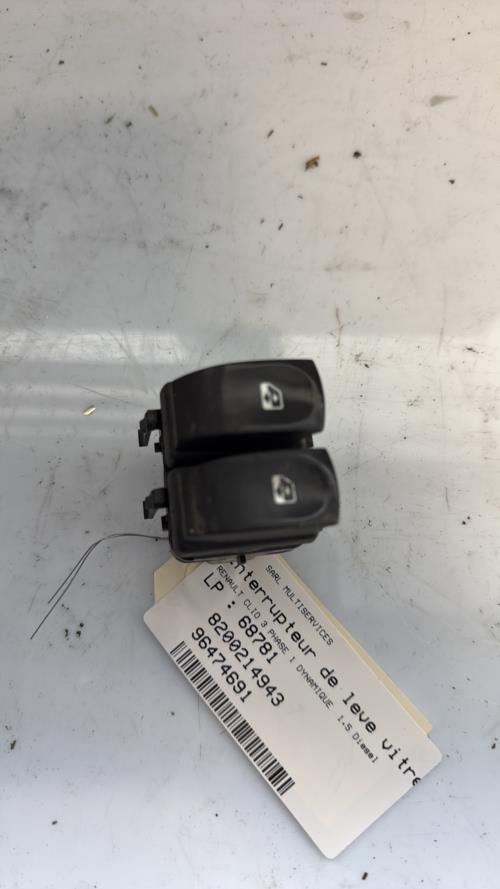 Interrupteur de leve vitre avant gauche RENAULT CLIO 3 PHASE 1 Diesel image 4