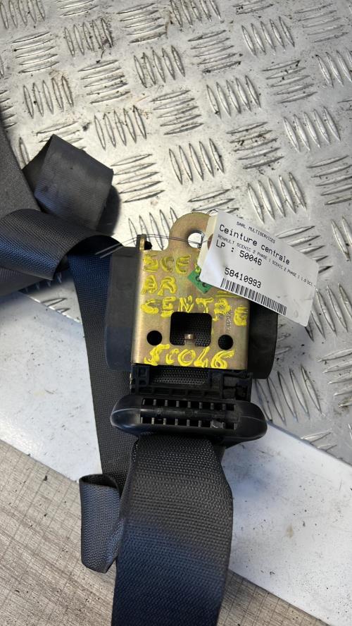 Ceinture arriere centrale RENAULT SCENIC 2 PHASE 1 Diesel image 1