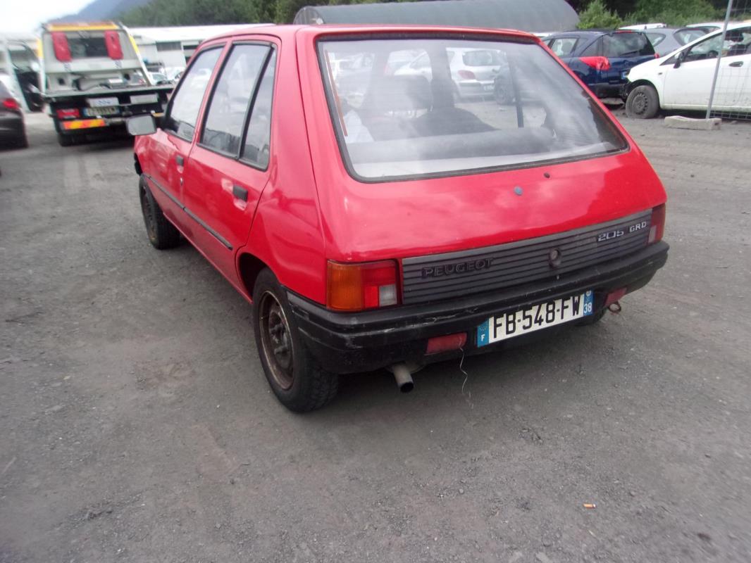 Optique avant principal gauche (feux)(phare) PEUGEOT 205 PHASE 2 image 5