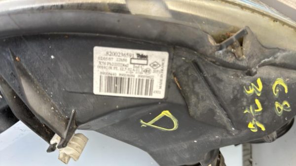 Optique avant principal droit (feux)(phare) RENAULT KANGOO 1 PHASE 2 Diesel image 5
