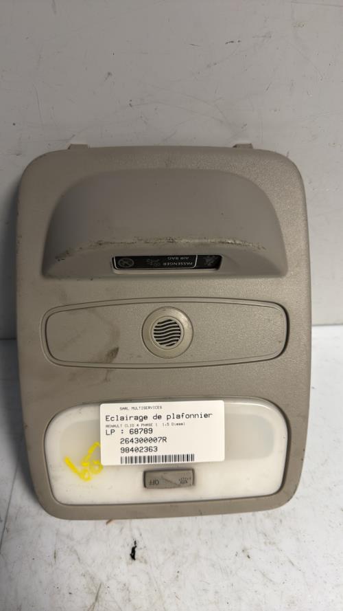 Eclairage de plafonnier RENAULT CLIO 4 PHASE 1 Diesel image 3