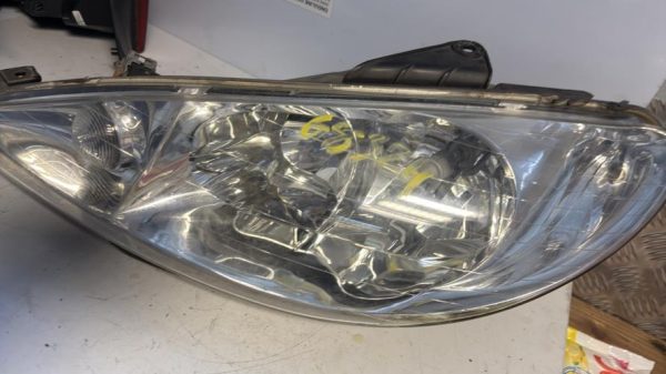 Optique avant principal gauche (feux)(phare) PEUGEOT 206 PHASE 2 Essence image 2