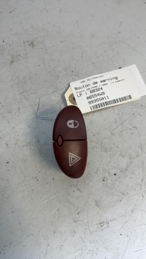 Bouton de warning PEUGEOT 206 PHASE 2 Essence image 2