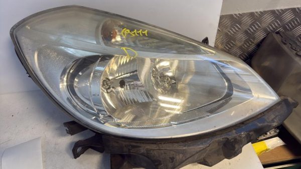 Optique avant principal droit (feux)(phare) RENAULT CLIO 3 PHASE 1 Essence image 4