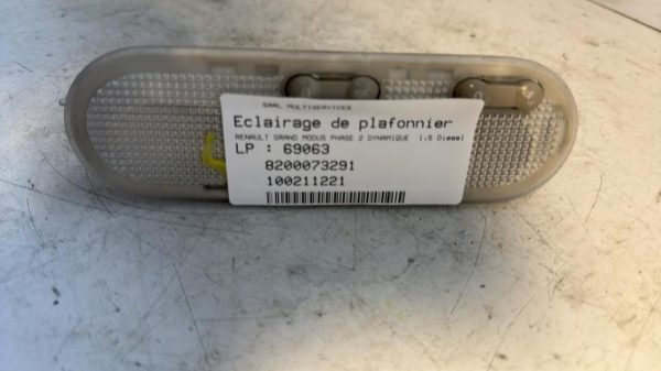 Eclairage de plafonnier RENAULT GRAND MODUS PHASE 2 Diesel image 1