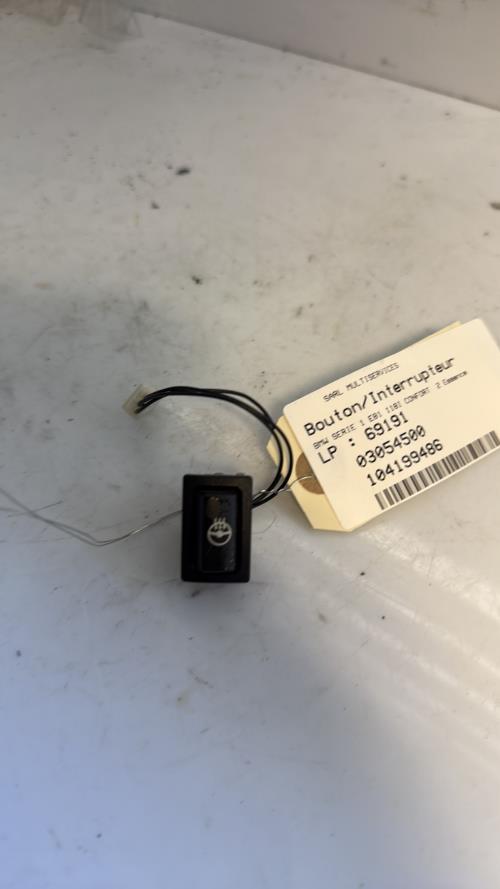 Bouton/Interrupteur BMW SERIE 1 E81 Essence image 2